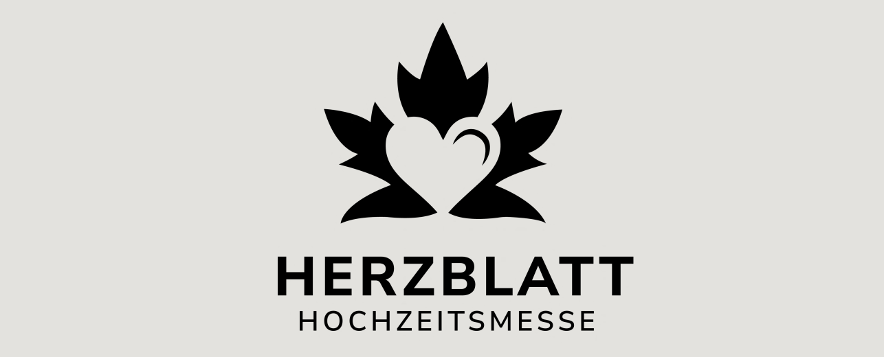 Logo: Herzblatt Hochzeitsmesse